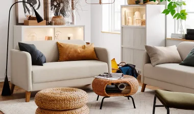 How to decorate a beige living room that feels soft and welcoming