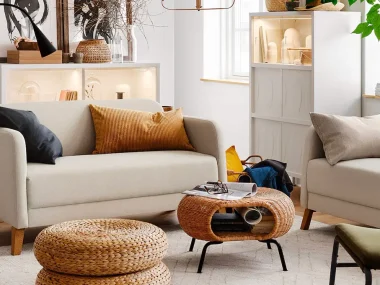How to decorate a beige living room that feels soft and welcoming