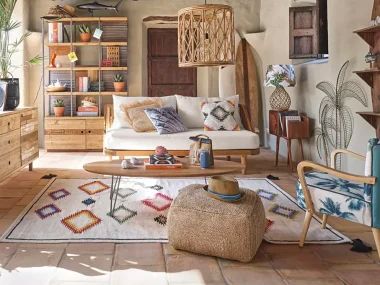 32 boho living room ideas for a relaxed, layered space