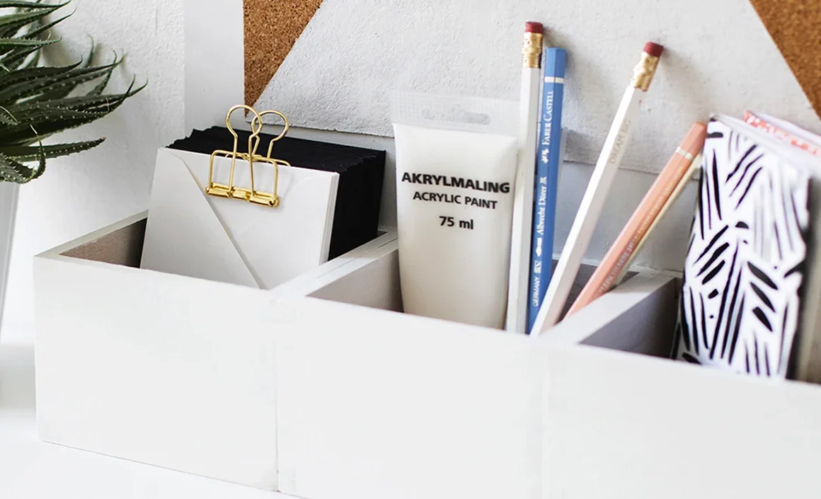 16 DIY desk organization ideas for a clutter-free workspace