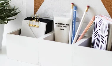 16 DIY desk organization ideas for a clutter-free workspace