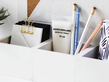 16 DIY desk organization ideas for a clutter-free workspace