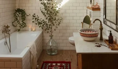 29 farmhouse bathroom ideas for a calm, rustic retreat