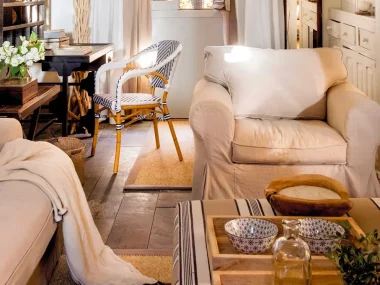 How to create a farmhouse living room that feels like home