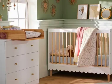 How to decorate a green nursery: 20 fresh, soothing ideas