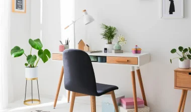 Scandinavian home office ideas for a calm, bright workspace