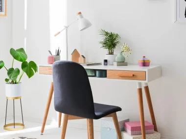 Scandinavian home office ideas for a calm, bright workspace